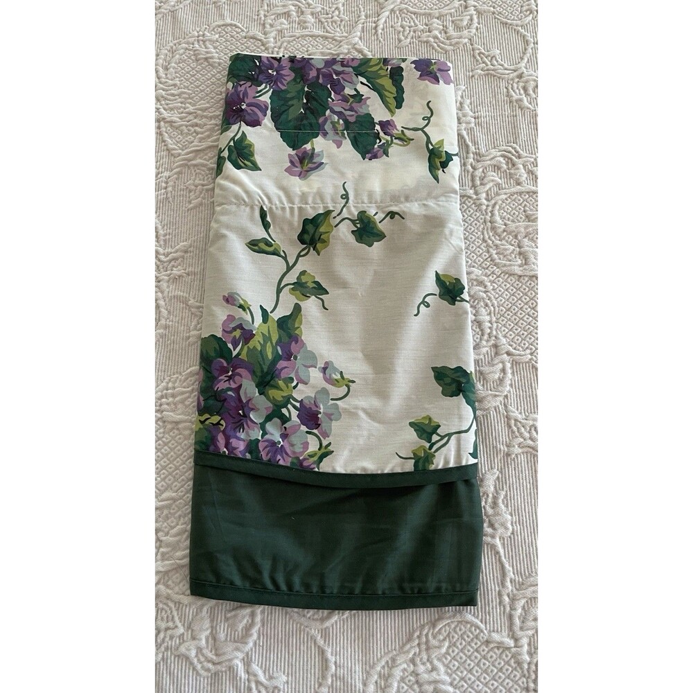 Vintage Waverly Sweet Violets Valance Garden Room Heirloom Collection 72" Long